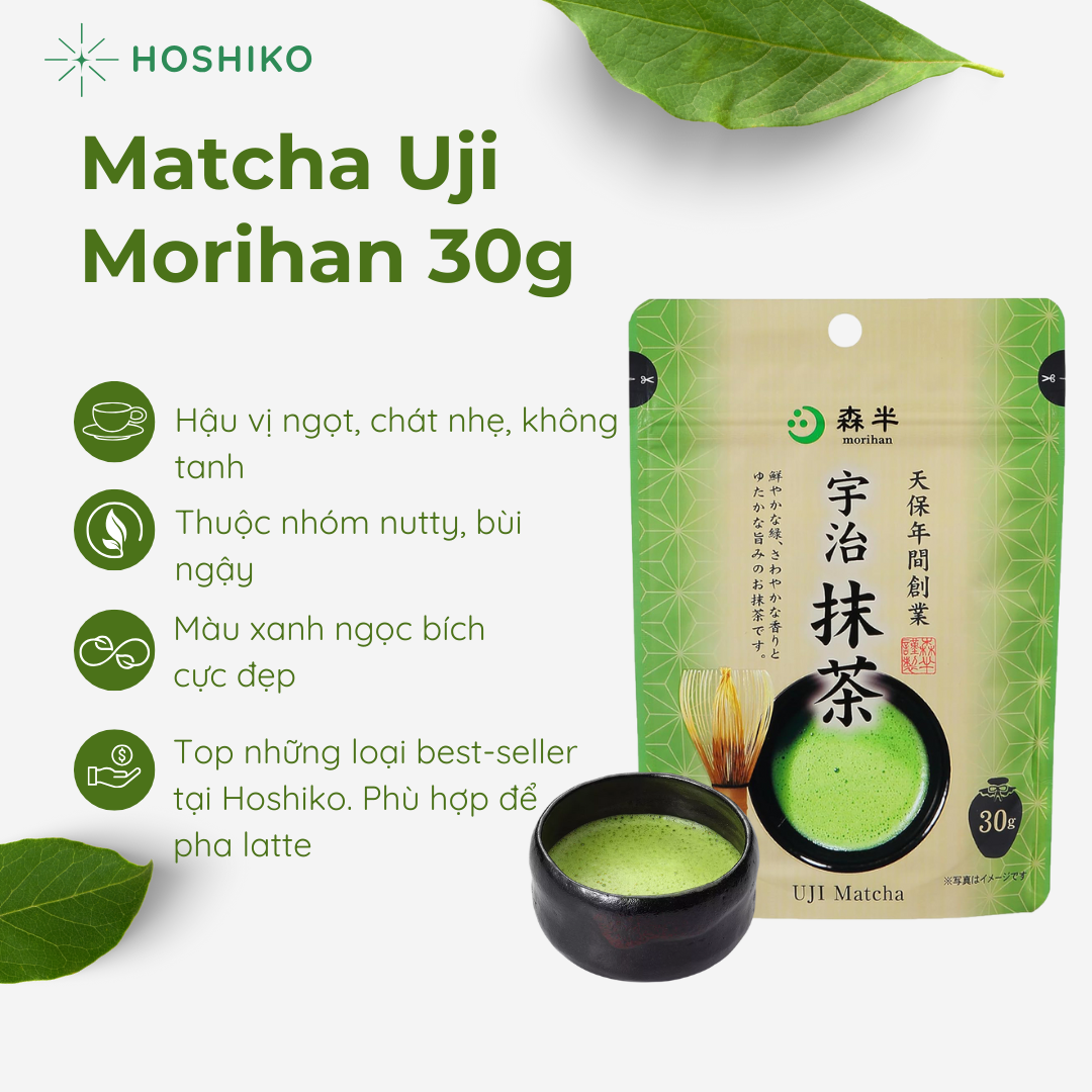 Matcha Morihan Uji 30g - Ảnh 2