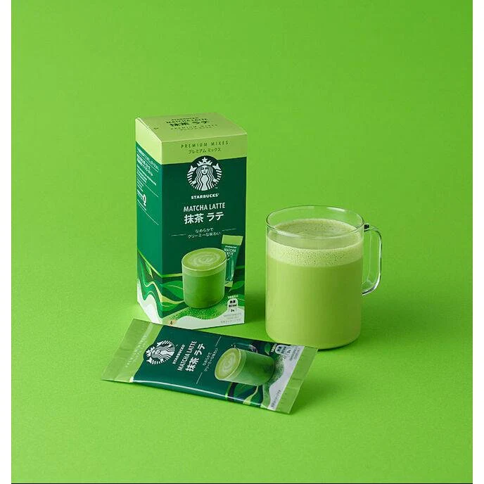 Matcha Latte Premium Starbucks Hộp 4 Gói - Ảnh 3