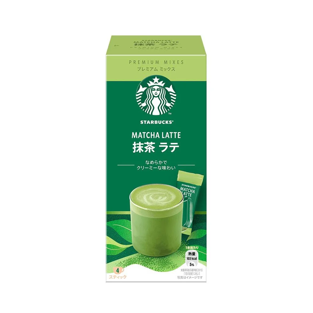 Matcha Latte Premium Starbucks Hộp 4 Gói