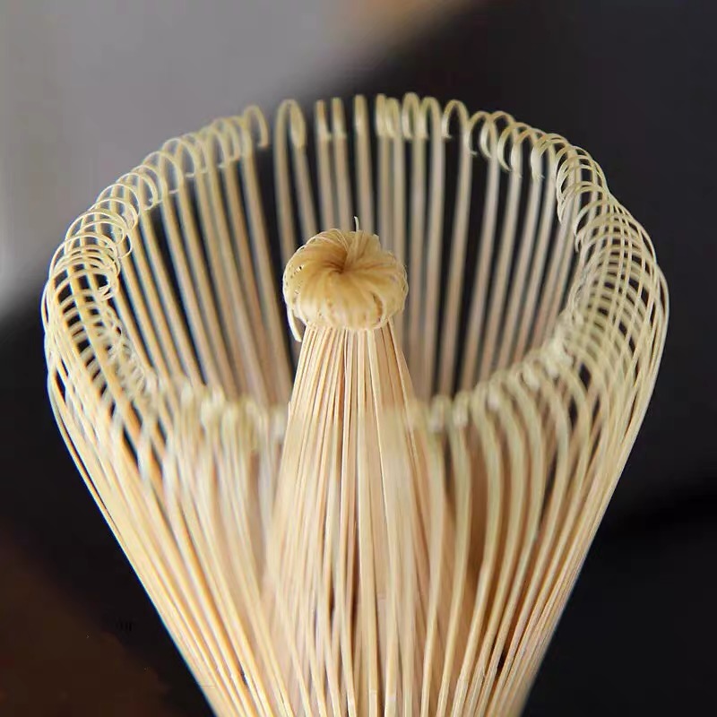 Chổi chasen đánh trà xanh matcha chất liệu tre cao cấp 100 sợi - Ảnh 2