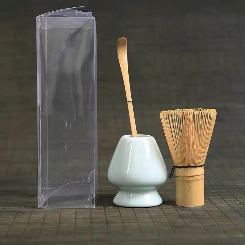 Chổi chasen đánh trà xanh matcha chất liệu tre cao cấp 100 sợi - Ảnh 5