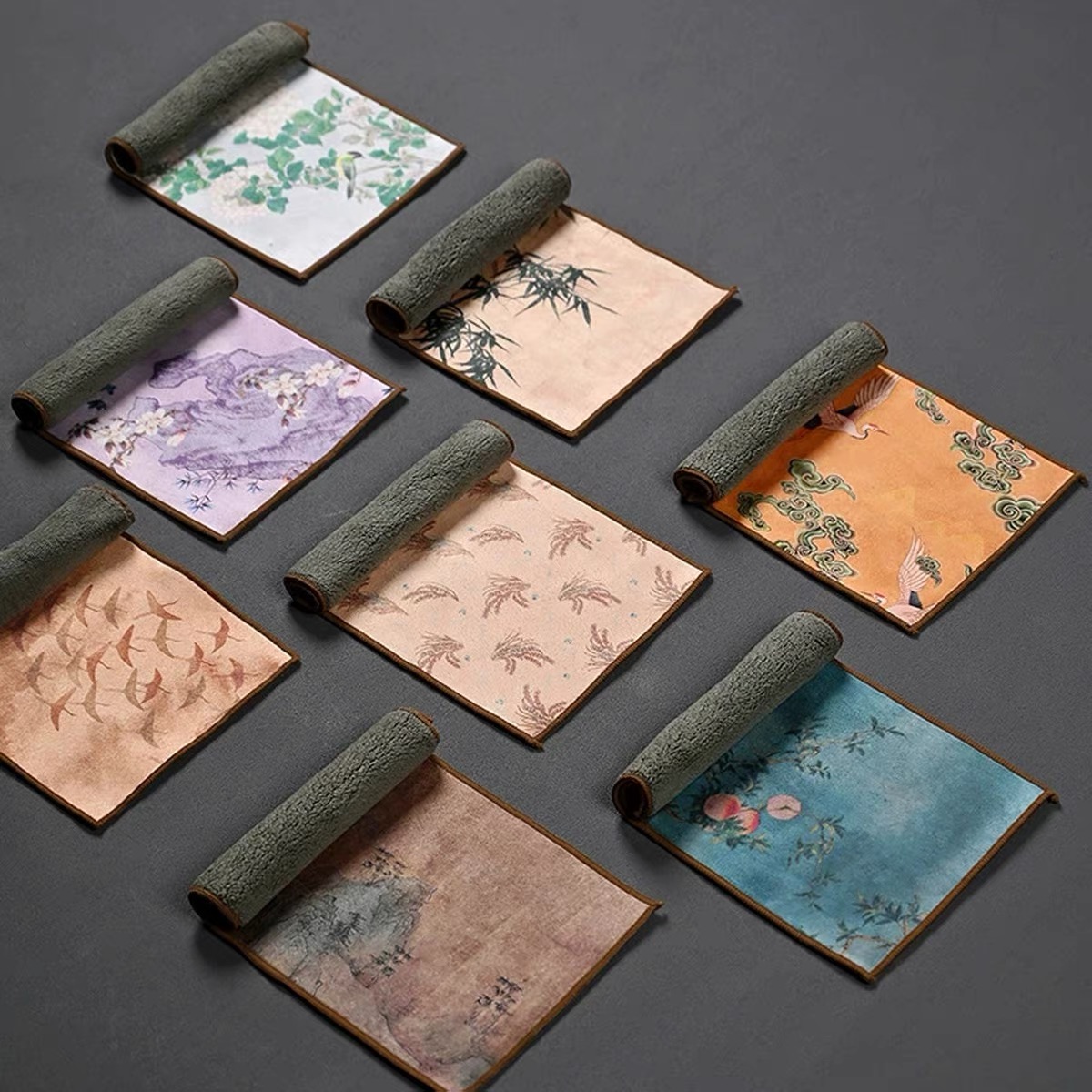 Khăn Trải Bàn Trà Đạo Thấm Hút Nước Tốt - Ảnh 2