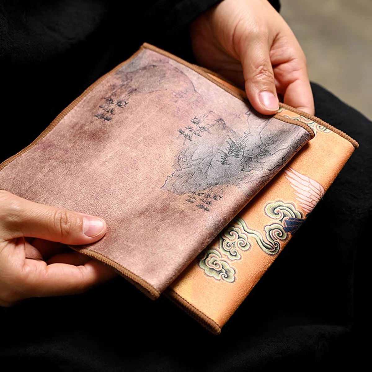 Khăn Trải Bàn Trà Đạo Thấm Hút Nước Tốt - Ảnh 7