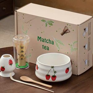 Set Đánh Matcha Dâu Tây 5 món