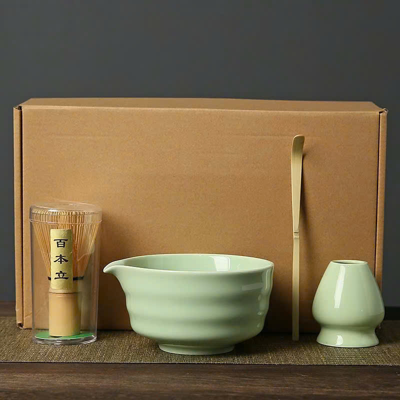 Set Đánh Matcha Lục Thuỷ 4 Món